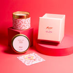 Pink Ribbon Foundation 'You Got This' Tin Candle Get Well Soon Gift | Laughing Sisters UK