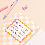 Everything is under control - colourful A5 notebook | Laughing Sisters UK