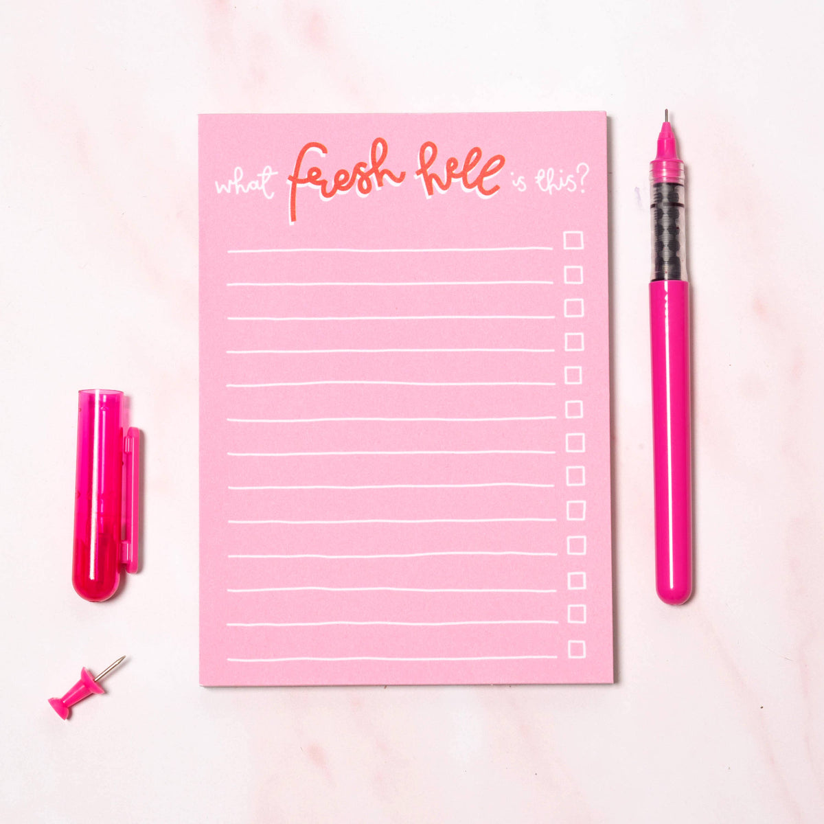 What fresh hell is this - funny office stationery | Laughing Sisters UK