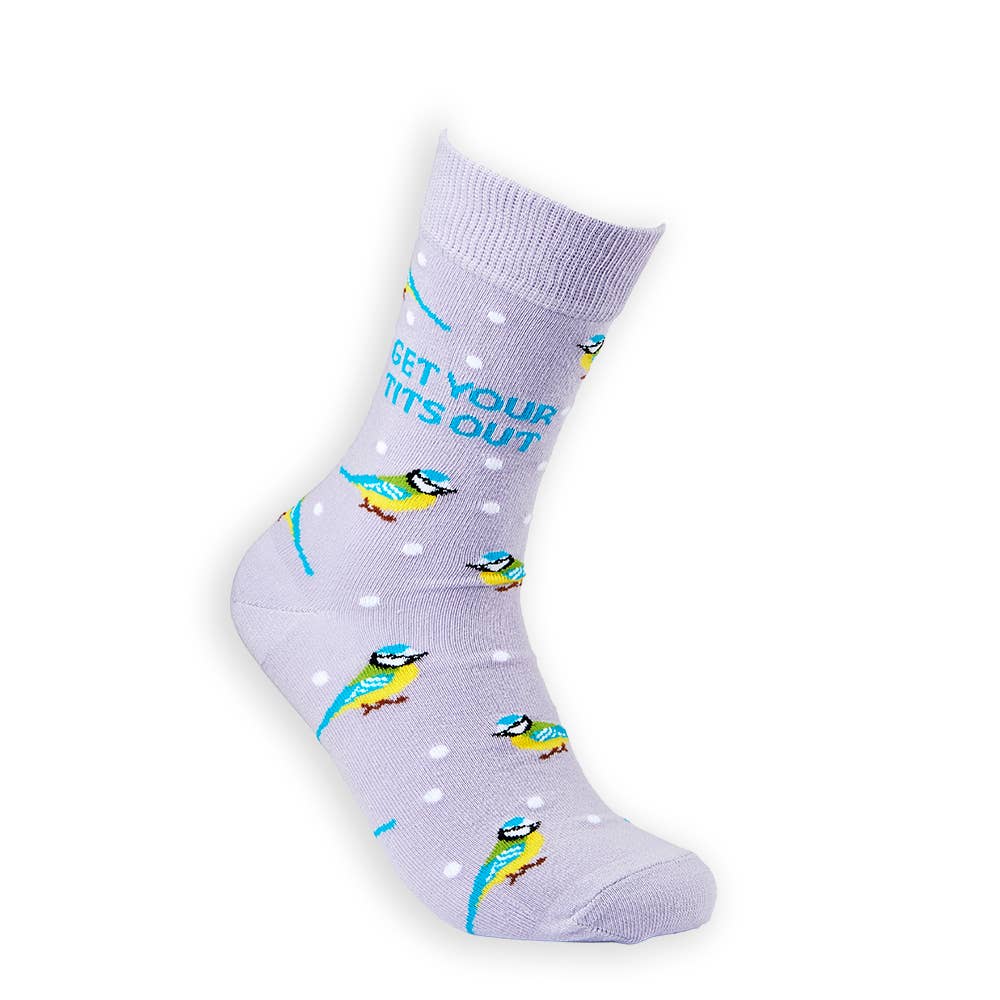 Get your tits out - funny socks | Laughing Sisters UK