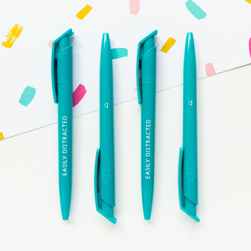 Easily Distracted - funny ADHD pen gift | Laughing Sisters UK