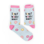 Donut worry, be happy women's socks | Laughing Sisters UK