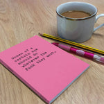 Women of a certain age should do whatever the fuck they want - funny A6 notebook | Laughing Sisters UK