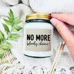 No More Bloody Chemo - Cancer Support Gift Candle | Laughing Sisters UK