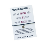 Strong Women Wish String Bracelet | Laughing Sisters UK