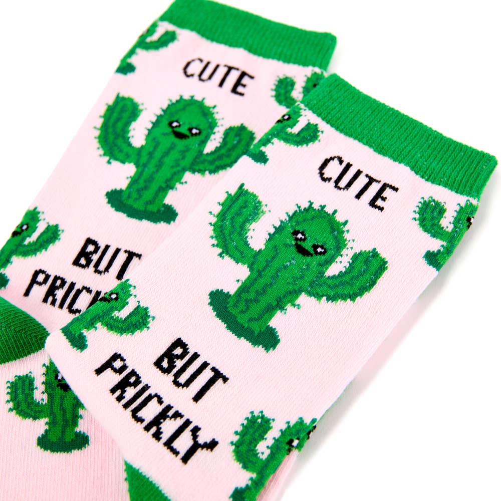 Cute but prickly funny womens cactus socks | Laughing Sisters UK