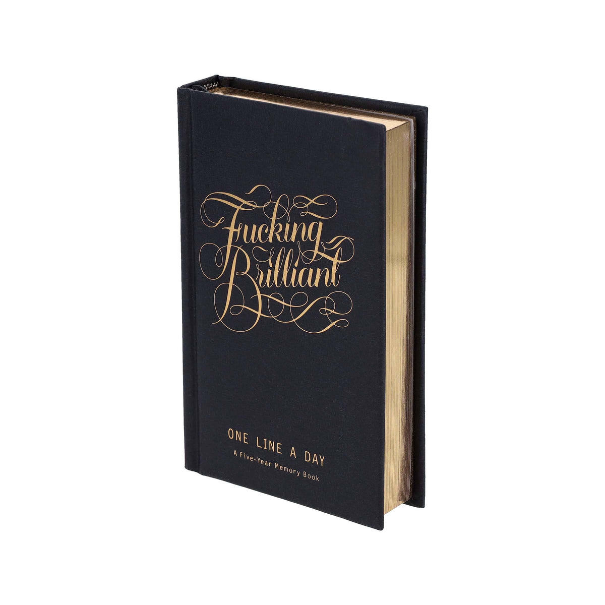 'Fucking Brilliant' One Line a Day Notebook Journal | Laughing Sisters UK