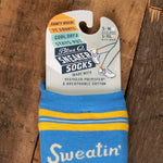 Sweating for snacks - funny womens trainer socks | Laughing Sisters UK