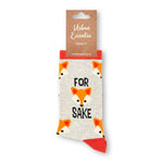 For Fox Sake - Funny Socks | Laughing Sisters UK