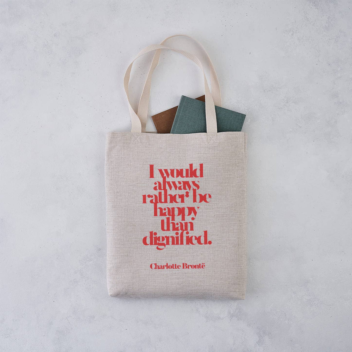 Jane Eyre Quote Tote Bag | Laughing Sisters UK