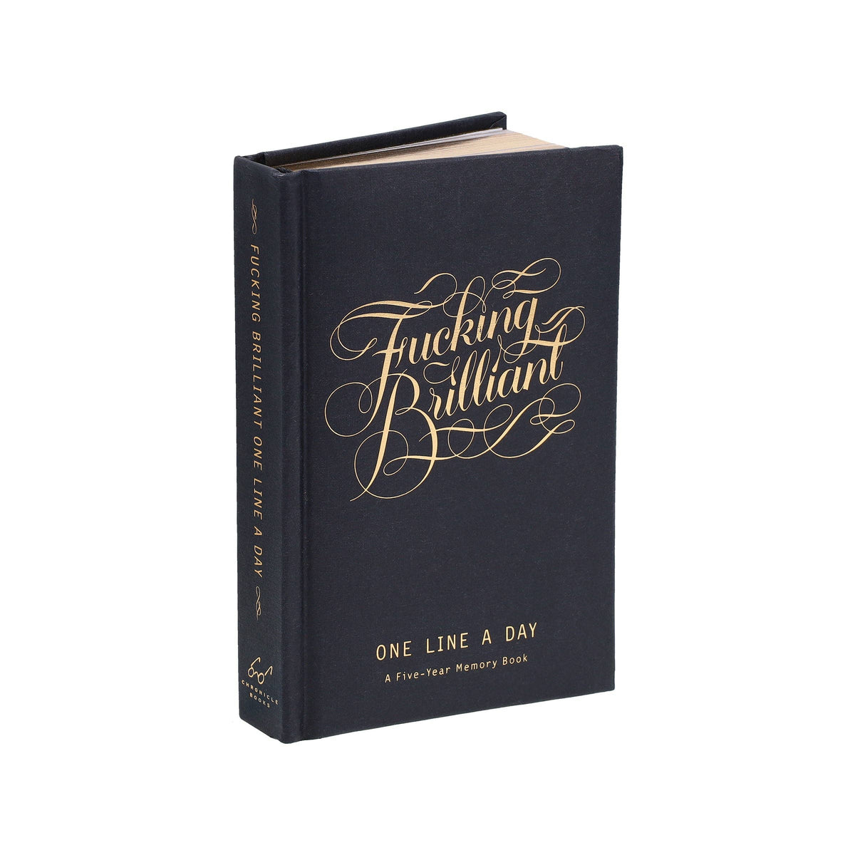 'Fucking Brilliant' One Line a Day Notebook Journal | Laughing Sisters UK