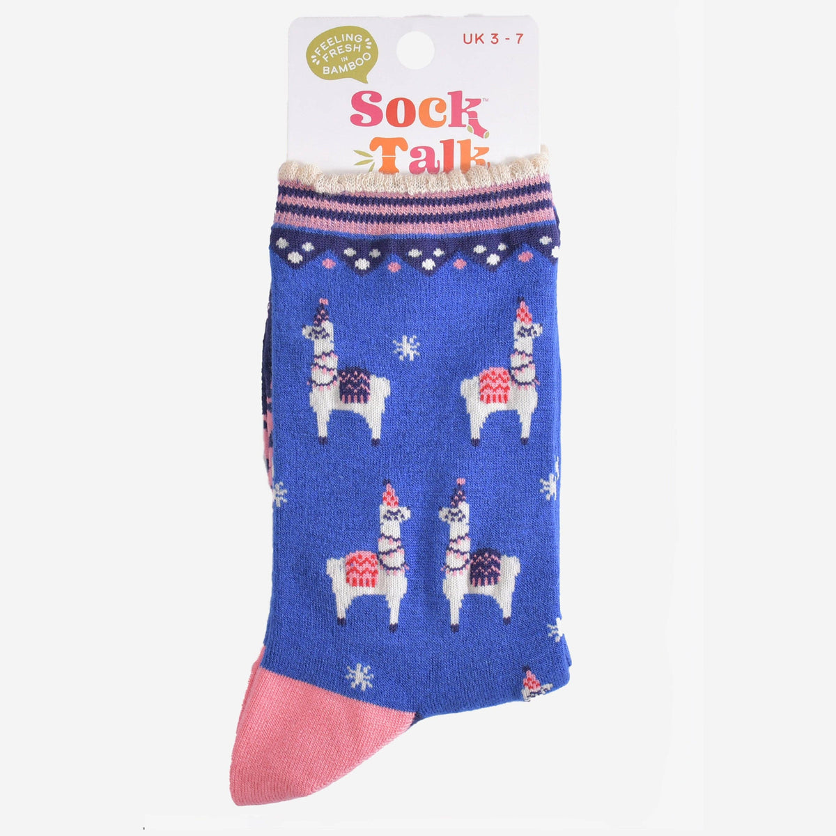 Party Llamas Women's Bamboo Socks