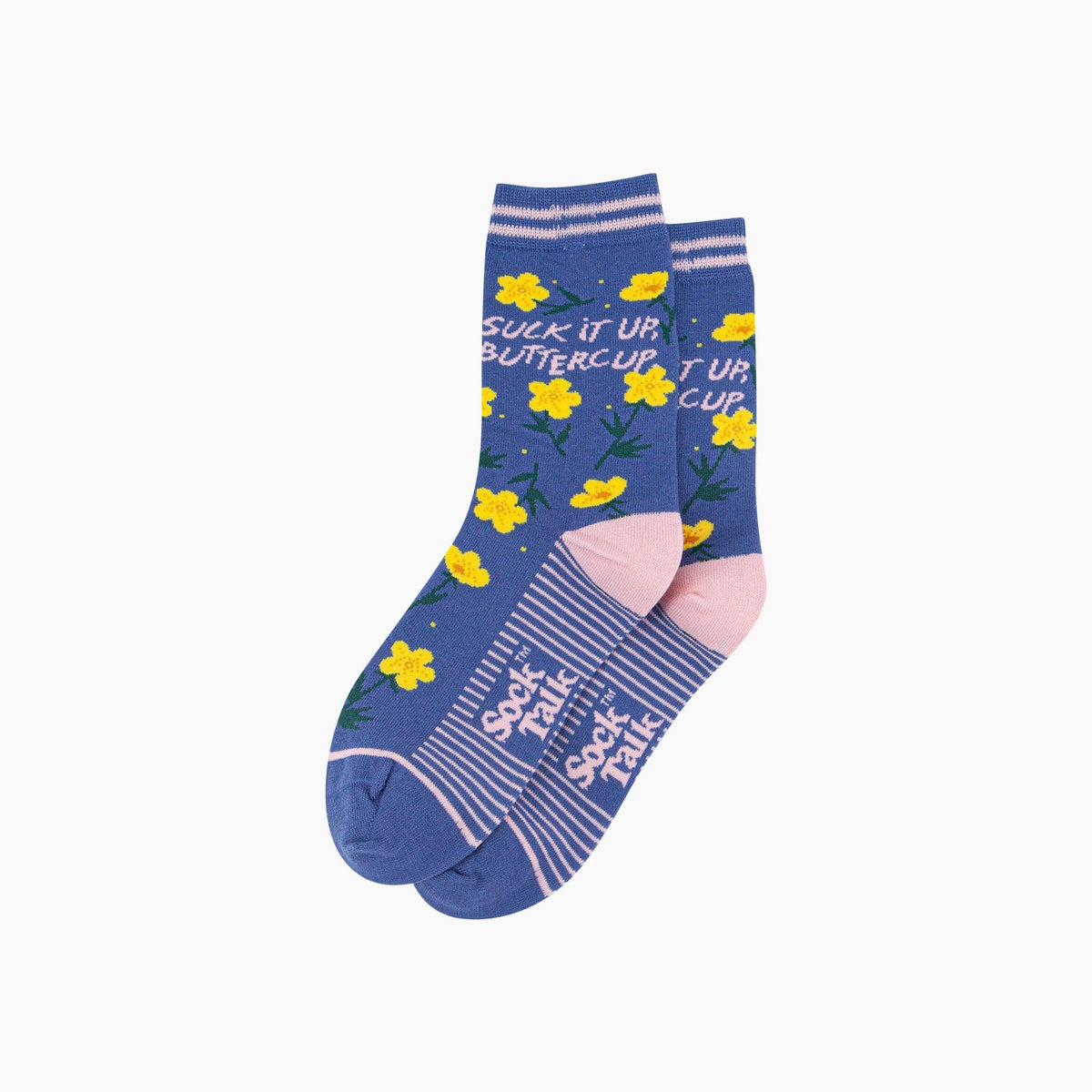 Suck it up buttercup - women's cotton socks. Funny socks for women | Laughing Sisters UK
