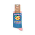 Peachy Motherfucker Sweary Women's Socks | Laughing Sisters UK