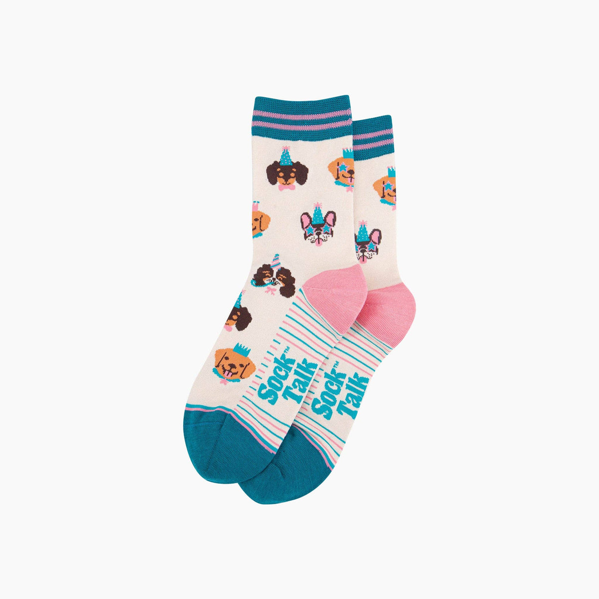 Party dogs - funny socks for dog lovers | Laughing Sisters UK