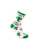 Cute but prickly funny womens cactus socks | Laughing Sisters UK