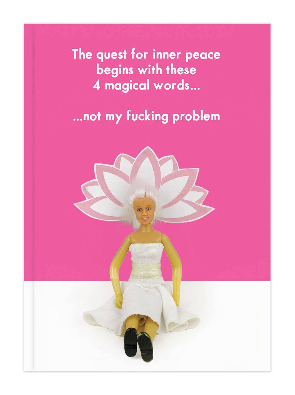 Quest For Inner Peace - Funny A5 Notebooks