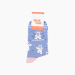 'Llamaste' funny llama socks, socks for yoga lovers | Laughing Sisters UK