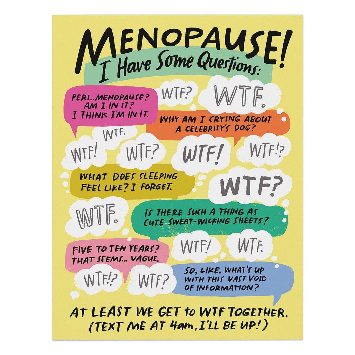 Funny Menopause Card | Laughing Sisters UK