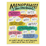 Funny Menopause Card | Laughing Sisters UK