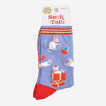 Christmas Cat Women's Bamboo Socks | Laughing Sisters UK