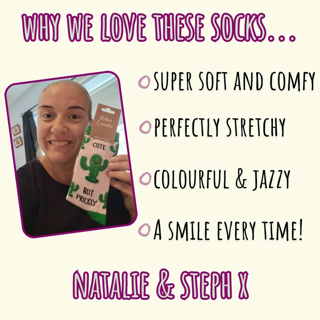 Why we love Laughing Sisters funny socks for women
