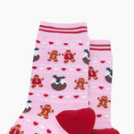 Christmas Treats - cute women's bamboo Christmas socks | Laughing Sisters UK