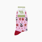 Christmas Treats - cute women's bamboo Christmas socks | Laughing Sisters UK