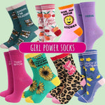 Funny Feminist Socks - Gifts for Strong Women | Laughing Sisters UK