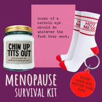 Funny Menopause Survival Kit - gift for menopausal women | Laughing Sisters UK