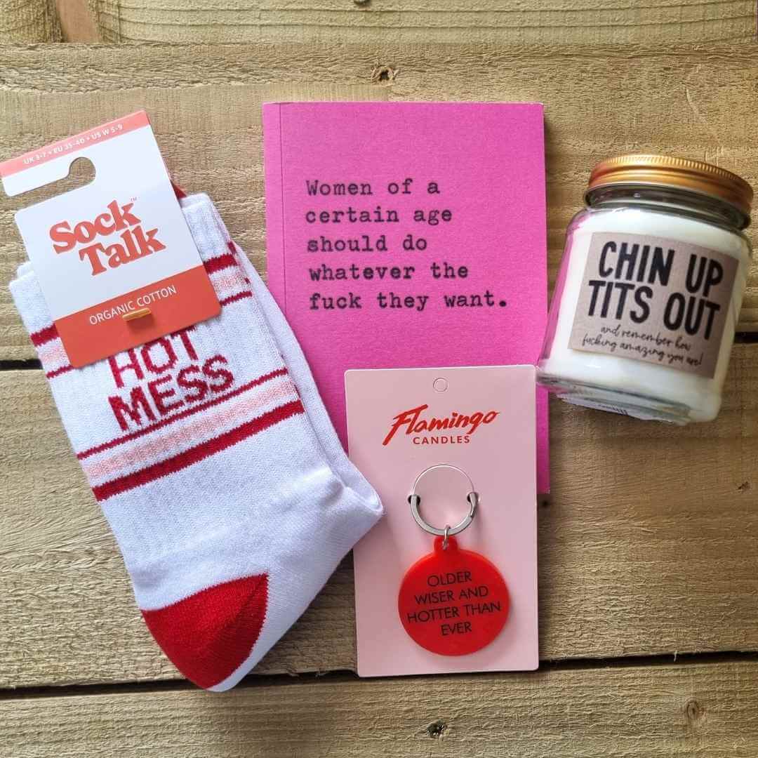 Funny Menopause Survival Kit - Gift for menopausal woman | Laughing Sisters UK
