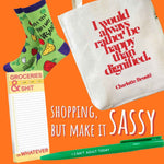 Sassy Shopper Gift Bundle - funny tote bag gift | Laughing Sisters UK