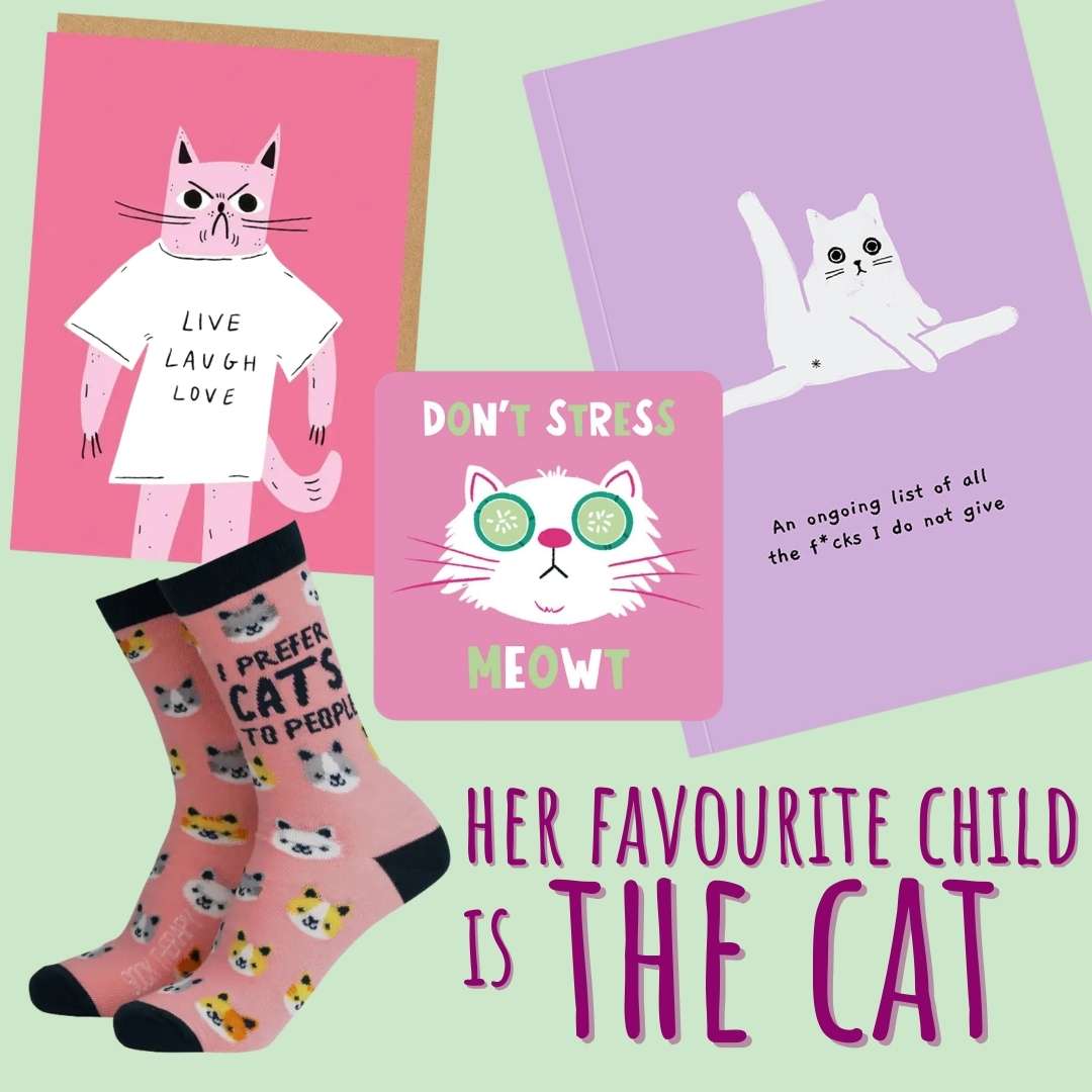 Mother's Day Gift for Cat Mums/Cat Lovers | Laughing Sisters UK