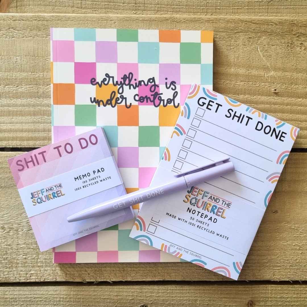 Get Shit Done - funny stationery gift for busy women | Laughing Sisters UK