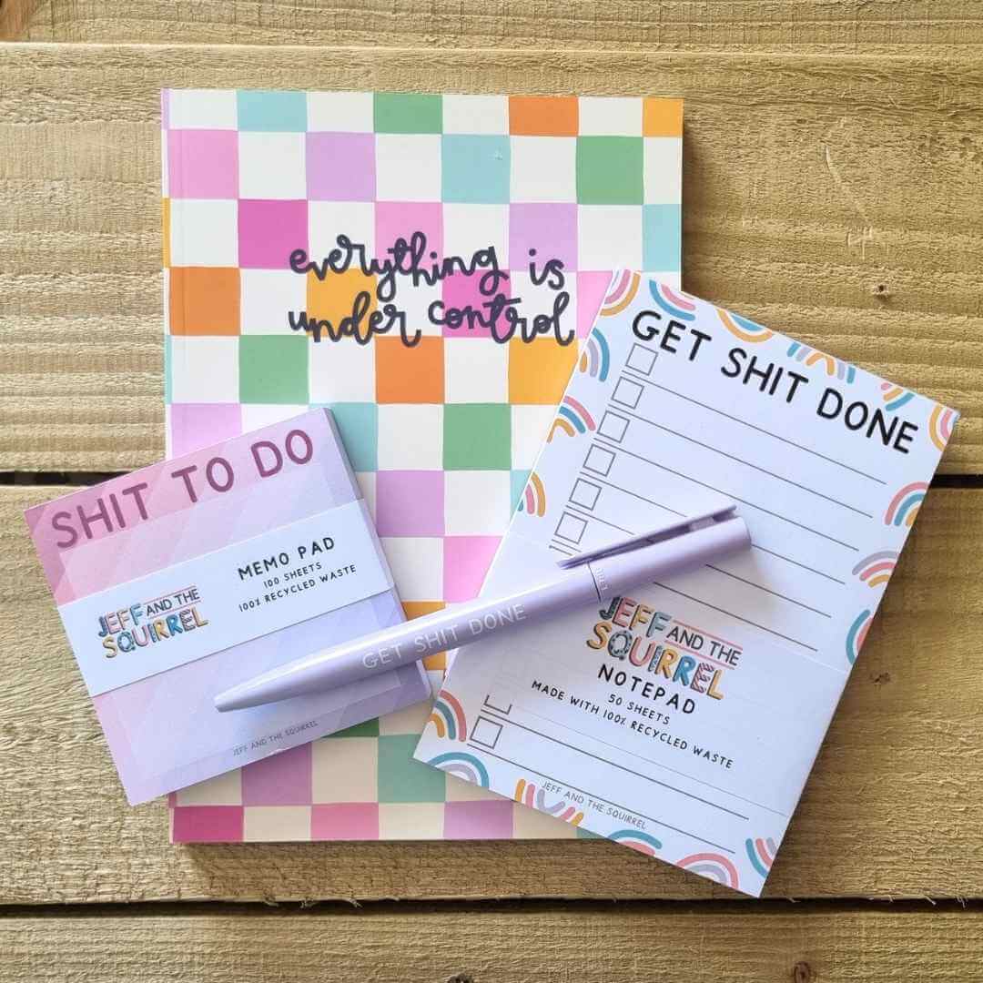 Get Shit Done - funny stationery gift for busy women | Laughing Sisters UK