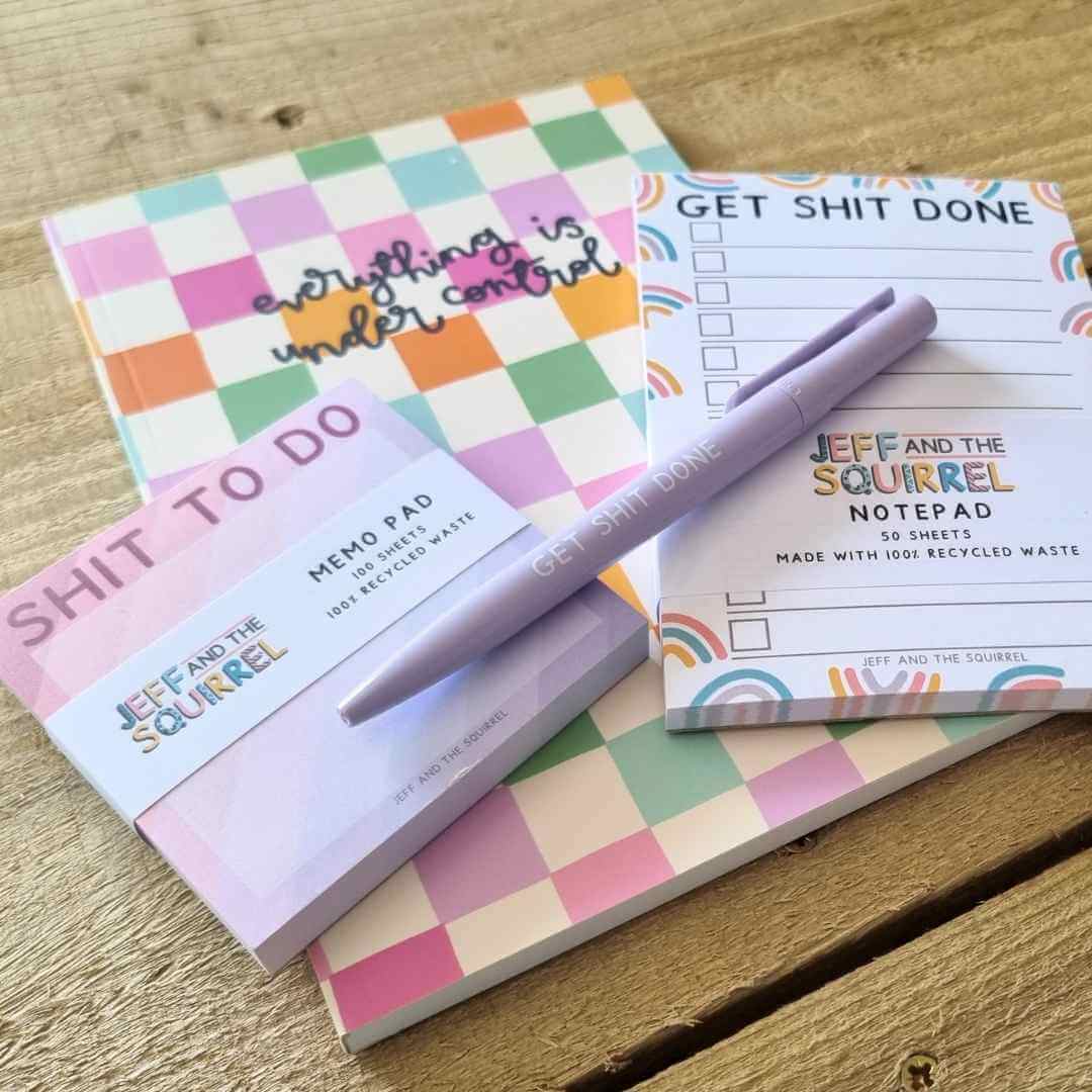 Get Shit Done - funny stationery gift for busy women | Laughing Sisters UK
