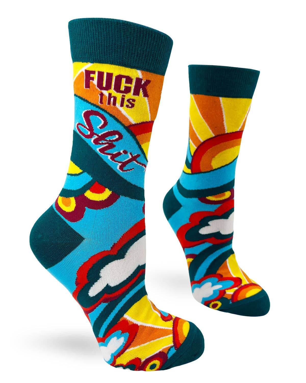 Fuck This Shit Womens Socks - sweary socks for women | Laughing Sisters UK
