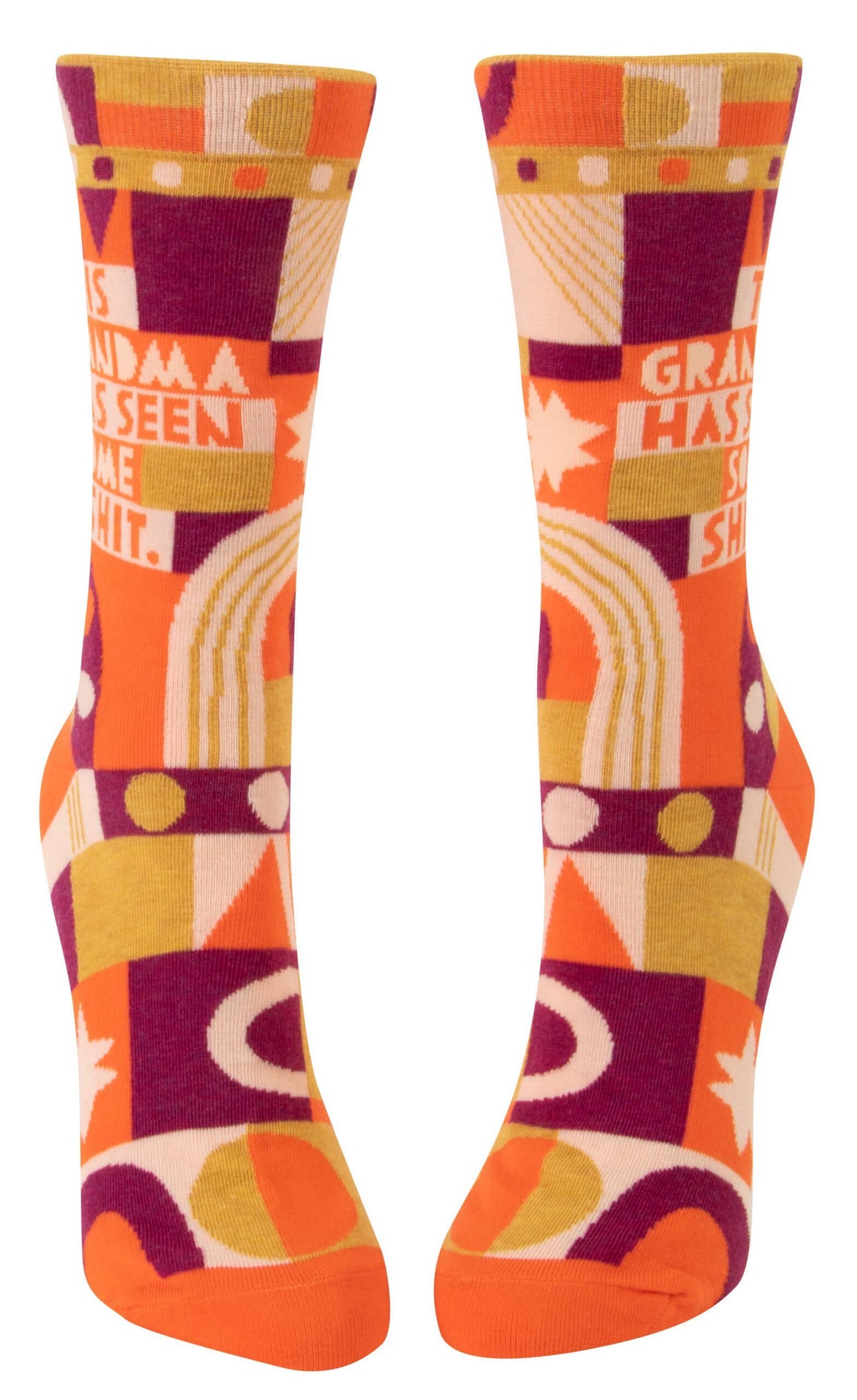 Grandma's seen some shit socks - funny socks for strong women | Laughing Sisters UK