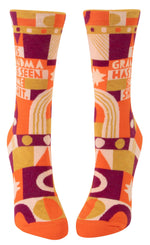 Grandma's seen some shit socks - funny socks for strong women | Laughing Sisters UK