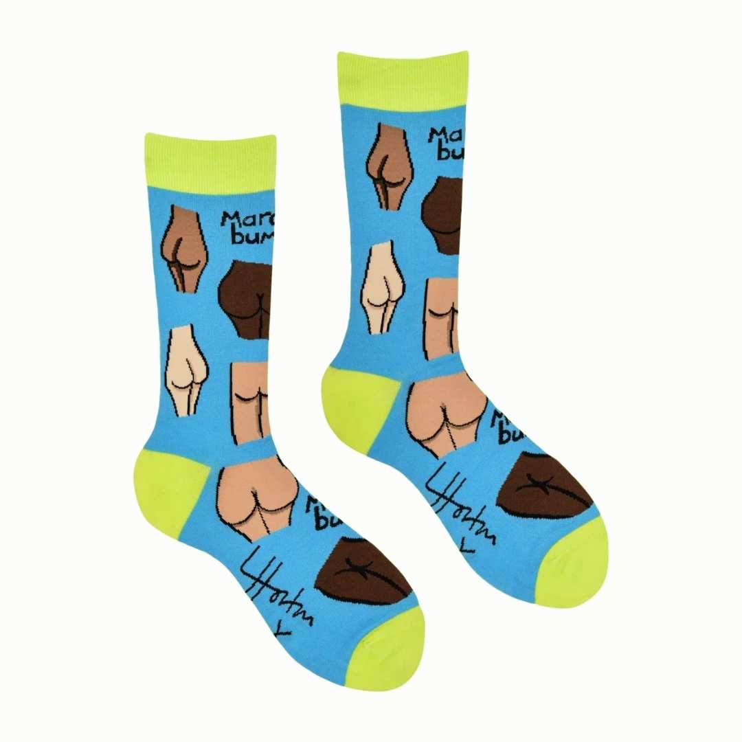 Mardy Bum Socks by Socktopus - funny socks for women | Laughing Sisters UK