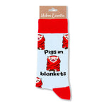 Pigs in Blankets Socks - funny Christmas socks | Laughing Sisters UK