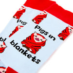 Pigs in Blankets Socks - funny Christmas socks | Laughing Sisters UK