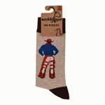 Rawhide socks - funny socks for wannabe cowgirls | Laughing Sisters UK