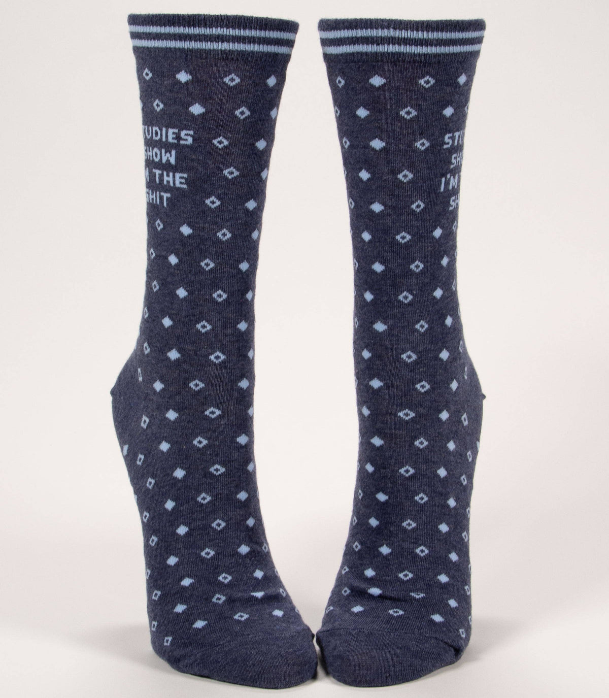 Studies show I'm the shit women's socks - funny socks for strong women | Laughing Sisters UK