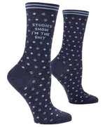 Studies show I'm the shit women's socks - funny socks for strong women | Laughing Sisters UK