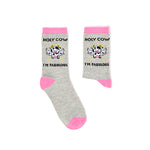 Holy Cow I'm Fabulous funny womens socks | Laughing Sisters UK