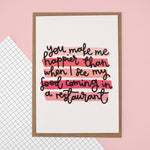 You make me happier than food - funny| Laughing Sisters UK