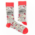 Cheesy Christmas Gift Socks | Laughing Sisters UK