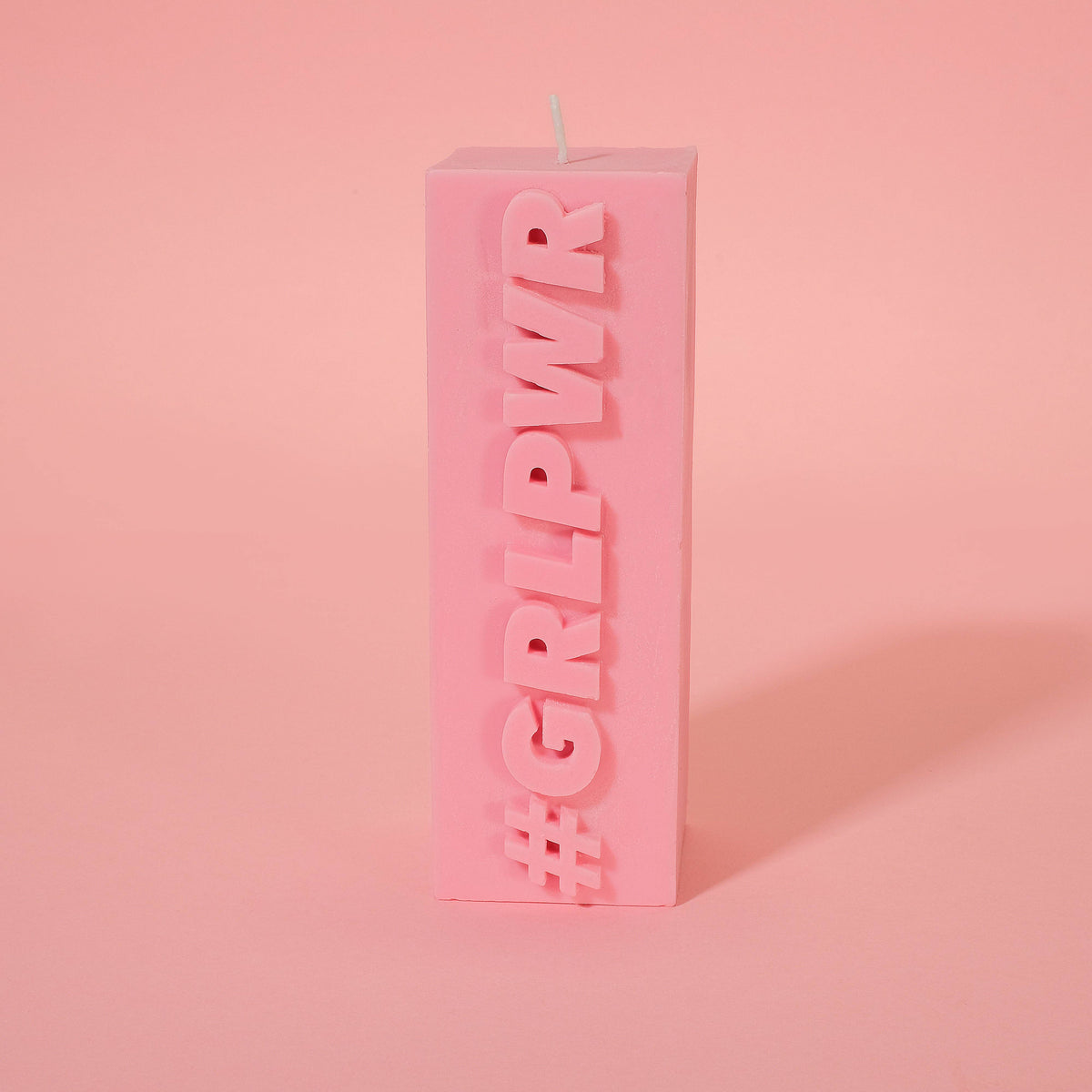 Pink Girl Power Candle | Laughing Sisters UK