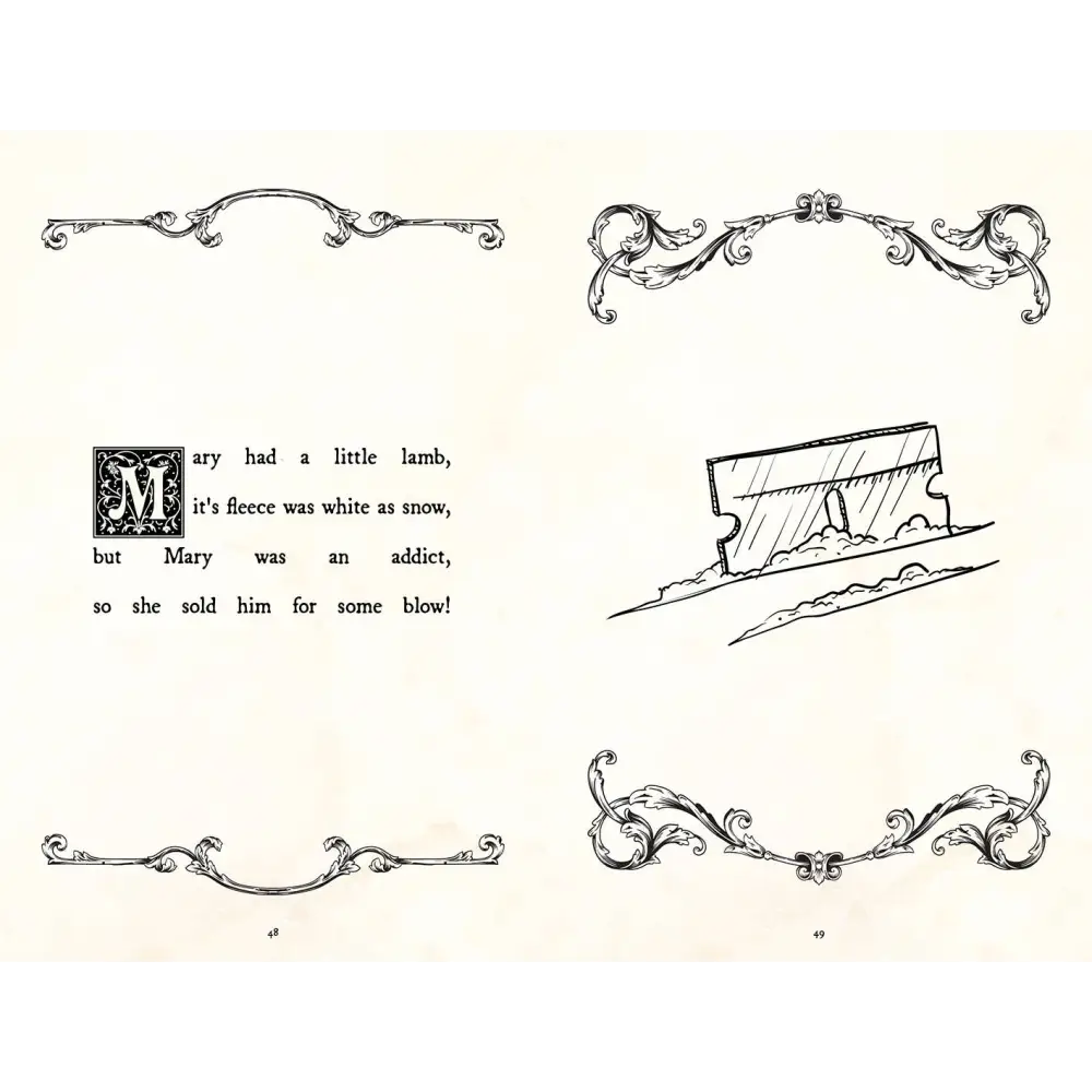 Adult Nursery Rhymes Book - Books & Stationery